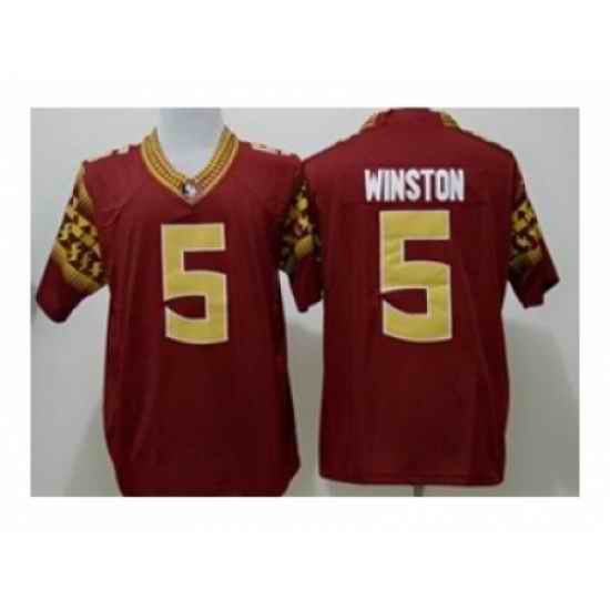 NCAA Florida State Seminoles #5 Winston red[new]